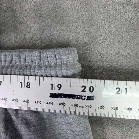 Mens Split Grey Performance Jogger Pants Zipper Pockets Drawstring Size 4XL - Picture 6 of 9